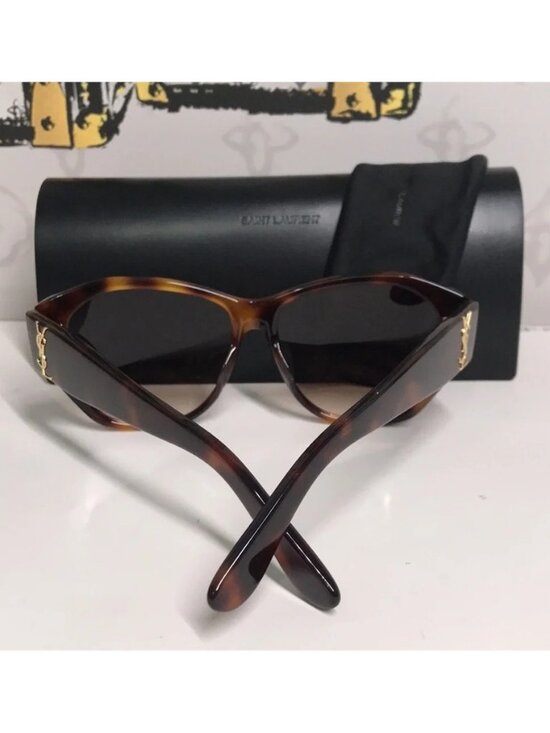New Authentic Saint Laurent Havana SLM8 003 Sunglasses main image 8